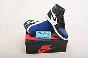 Air Jordan 1 High OG Game Royal Lightning black and blue 555088-041 - 6