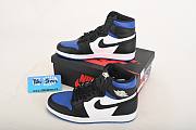 Air Jordan 1 High OG Game Royal Lightning black and blue 555088-041 - 3