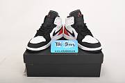 Air Jordan 1 Mid SE White Black Red Spruce - BQ6931-100 - 5