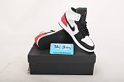 Air Jordan 1 Mid SE White Black Red Spruce - BQ6931-100 - 4