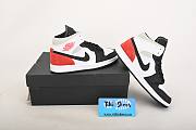 Air Jordan 1 Mid SE White Black Red Spruce - BQ6931-100 - 2