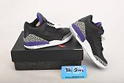 Air Jordan 3 Retro Black Court Purple CT8532-050 - 4
