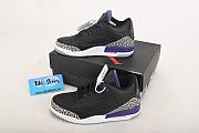 Air Jordan 3 Retro Black Court Purple CT8532-050 - 2