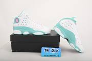 Air Jordan 13 Retro White Soar Green Pink 439358-100 - 6