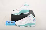 Air Jordan 13 Retro White Soar Green Pink 439358-100 - 2