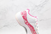Air Jordan 11 Retro Low Pink Snakeskin (W)- AH7860-106 - 4