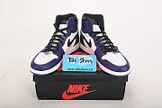Air Jordan 1 Retro High Court Purple White 555088-500 - 3