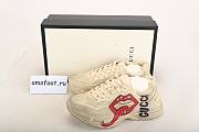 Gucci Rhyton Mouth Print Sneaker 552089A9L00 - 1