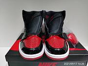 Air Jordan 1 Retro High OG Patent 'Bred' 555088-063 - 4
