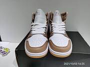 Air Jordan 1 Mid Tan Gum 554724-271 - 3