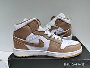 Air Jordan 1 Mid Tan Gum 554724-271 - 5