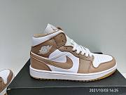 Air Jordan 1 Mid Tan Gum 554724-271 - 6