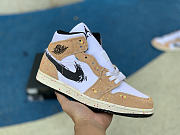Air Jordan 1 Mid SE Brushstroke DA8005-100 - 2