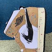 Air Jordan 1 Mid SE Brushstroke DA8005-100 - 5