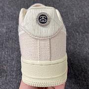 Nike Air Force 1 stussy bone white - 3