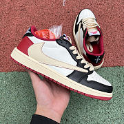 Air Jordan 1 low white red TS DM7866-146 - 3