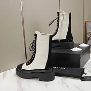 Chanel Lady Boots Black & White - 5