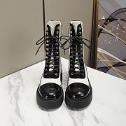 Chanel Lady Boots Black & White - 3
