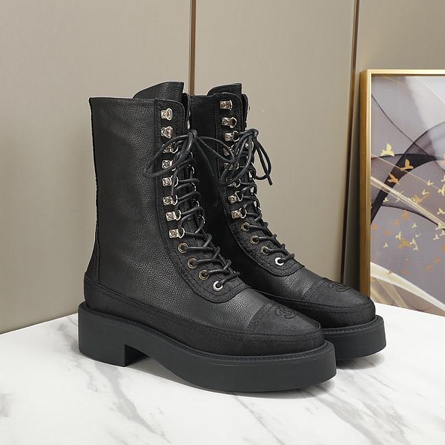 Chanel Lady Boots Black - 1
