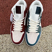 Air Jordan 1 Mid Red blue DM9601-200 - 4