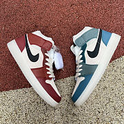 Air Jordan 1 Mid Red blue DM9601-200 - 5