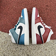 Air Jordan 1 Mid Red blue DM9601-200 - 6