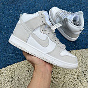 Nike Dunk High Retro White Vast Grey (2021) DD1399-100 - 2