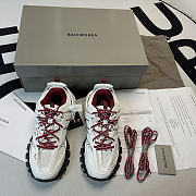 Balenciaga Track White Burgundy 542023 W3AC1 2050 - 5