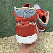 Air Jordan 1 Mid Orange Jeans DM4352-600 - 4
