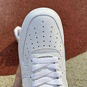 Nike Air Force 1 Low White Pony Hair Heel DM9088-001 - 3