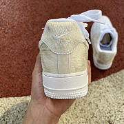 Nike Air Force 1 Low White Pony Hair Heel DM9088-001 - 2