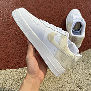 Nike Air Force 1 Low White Pony Hair Heel DM9088-001 - 5