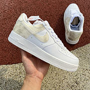 Nike Air Force 1 Low White Pony Hair Heel DM9088-001 - 6