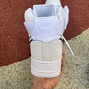 Nike Air Force 1 High White Vast Grey Black AQ2442-100 - 4