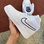 Nike Air Force 1 High White Vast Grey Black AQ2442-100 - 5