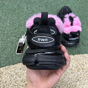 Balenciaga Track Fake Fur Black Pink (W) 668555W3CQ61050 - 3