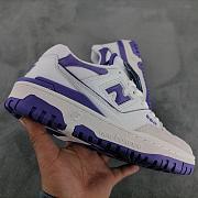 New Balance 550 White Purple BB550WR1 - 2