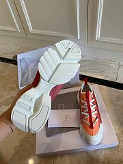 Dior D-connect trainer in Orange - 2