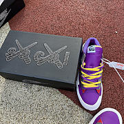 Nike Blazer Low sacai KAWS Purple Dusk DM7901-500 - 3