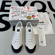 D&G PORTOFINO SNEAKERS bLACK - 4