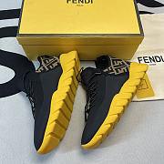 Brown leather low-tops  - 5