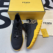 Brown leather low-tops  - 1