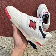 New Balance 550 Aime Leon Dore White Navy Red BB550A3 - 3