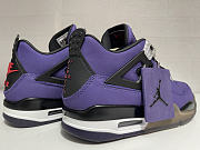 Air Jordan 4 Travis Scott x Purple Suede  - 2