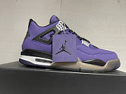 Air Jordan 4 Travis Scott x Purple Suede  - 3