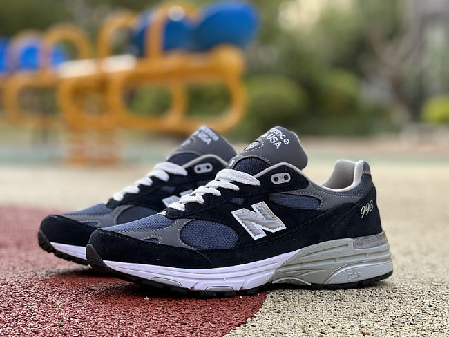 new balance 993 grey navy