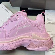 Balenciaga All Over Logo Triple S Pink White 536737W2FA15090 - 3