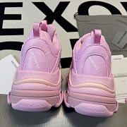 Balenciaga All Over Logo Triple S Pink White 536737W2FA15090 - 4