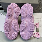 Balenciaga All Over Logo Triple S Pink White 536737W2FA15090 - 5