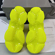 Balenciaga Triple S Clear Sole Fluo Yellow 541624 W2FF1 7320 - 2
